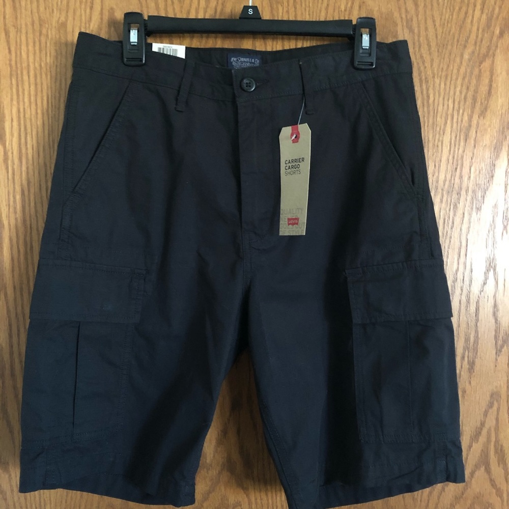 Levi's Men’s Black Carrier Cargo Shorts Size 29